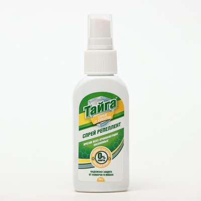 Спрей репеллентный от комаров, слепней, москитов "Тайга", 50 мл