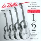 Струны для классической гитары La Bella FG112, мензура 1/2 - фото 297880635