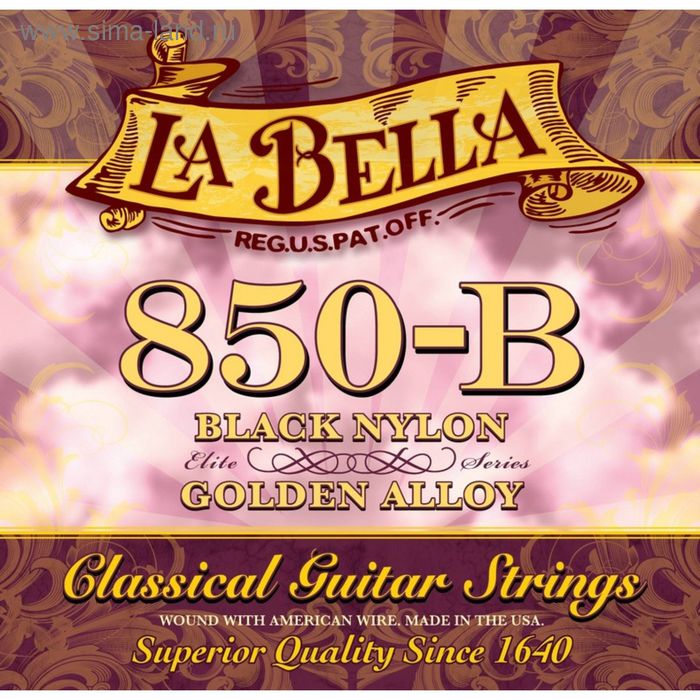 Струны для классической гитары La Bella 850B - Фото 1