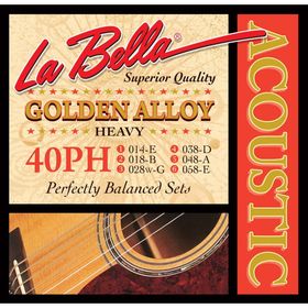 

Струны для акустической гитары La Bella 40PH Heavy