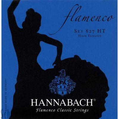 Струны для классической гитары Hannabach 827HT Blue FLAMENCO