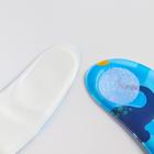 Нагрудник для кормления «Динозаврики» непромокаемый на липучке, с карманом, мягкий - фото 45645696