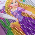 Вышивка алмазная для детей, 16 х 10,5 х 2 см "Самая красивая Рапунцель!", Принцессы - Фото 5