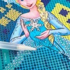 Алмазная мозаика с частичным заполнением для детей «Холодное сердце», 15 х 10 см - Фото 6
