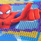 Алмазная вышивка для детей, 16 х 10,5 х 2 см "Ты супер!", Человек-паук - Фото 3