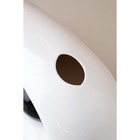 Ваза керамическая "Овал", настольная, бело-чёрная, 14 см - Фото 5