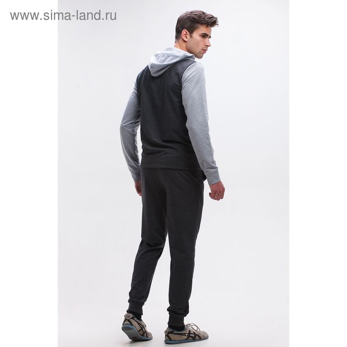 Комплект мужской (фуфайка, брюки) М-790-05 цвет серый, р-р 50 - Фото 1