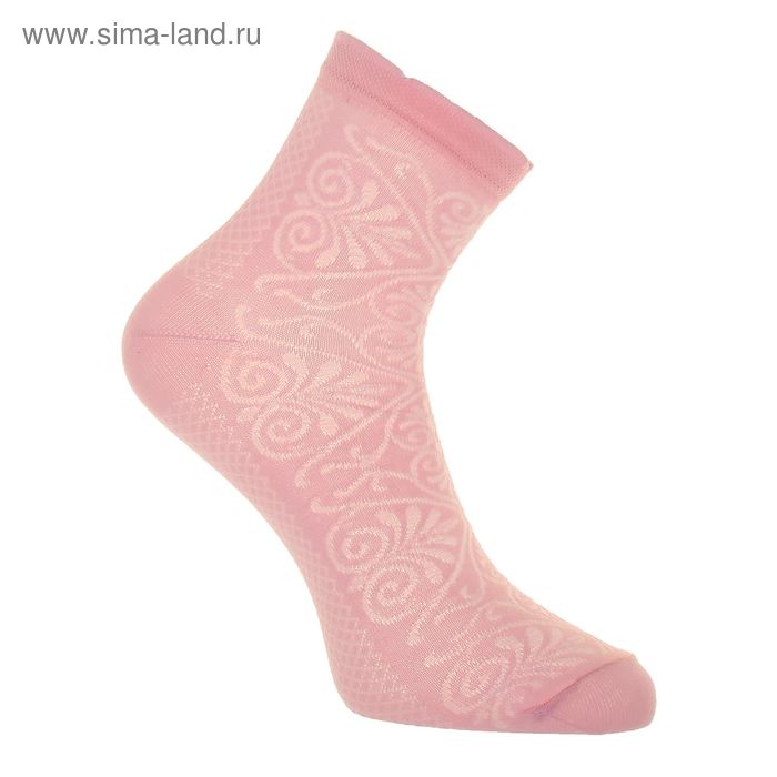 Носки женские С531 цвет светло-розовый, размер 23 - Фото 1