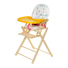 Стульчик для кормления деревянный складной «Алина» - Фото 1