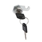 Замок почтовый ТУНДРА, 17×16 мм, 2 ключа - Фото 1