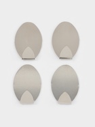 Крючки самоклеящиеся SAVANNA «Овал», 4 шт., металл, 5×3.3×1.5 см, хромированные - Фото 8