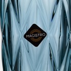 Бокал из стекла для шампанского Magistro «Круиз», 160 мл, 7×20 см, цвет синий - Фото 10