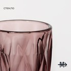 Бокал из стекла для шампанского Magistro «Круиз», 160 мл, 7×20 см, цвет розовый - Фото 2