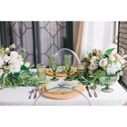 Бокал для шампанского Magistro «Круиз», 160 мл, 7×20 см, стекло, зелёное - Фото 8