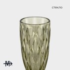 Бокал для шампанского Magistro «Круиз», 160 мл, 7×20 см, стекло, зелёное - Фото 2