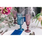 Бокал для шампанского Magistro «Ла-Манш», 160 мл, стекло, розовый - Фото 7