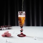Бокал из стекла для шампанского Magistro «Ла-Манш», 160 мл, цвет розовый - Фото 6