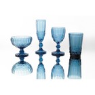 Бокал для шампанского Magistro «Ла-Манш», 160 мл, стекло, синий - Фото 7