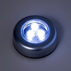 Светильник пушлайт 3 диода 6,5х6,5х2,3 см RISALUX - Фото 2