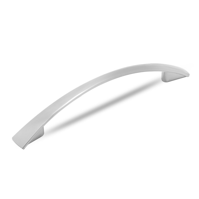 Ручка-скоба мебельная ТУНДРА РС002, м/о 96 мм цвет хром