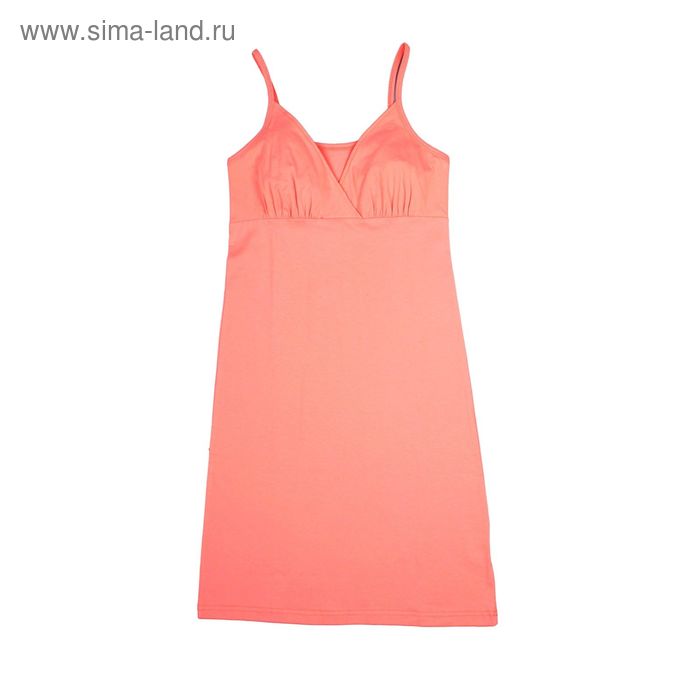Сорочка женская LS 10-050 цвет розовый, р-р 44 - Фото 1