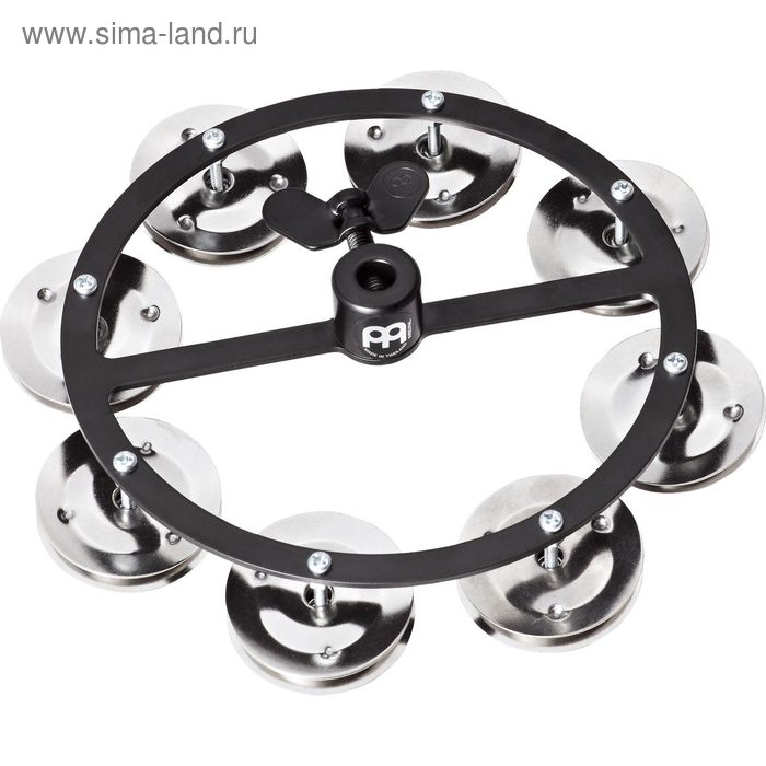 Тамбурин MEINL HTHH1BK-  для стойки Hi-hat цвет - черный - Фото 1