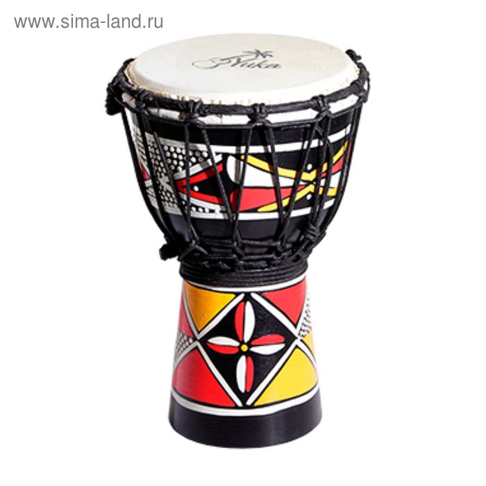 Джембе YUKA DJWT06-12  веревочная настройка, дерево, мембрана натуральная кожа