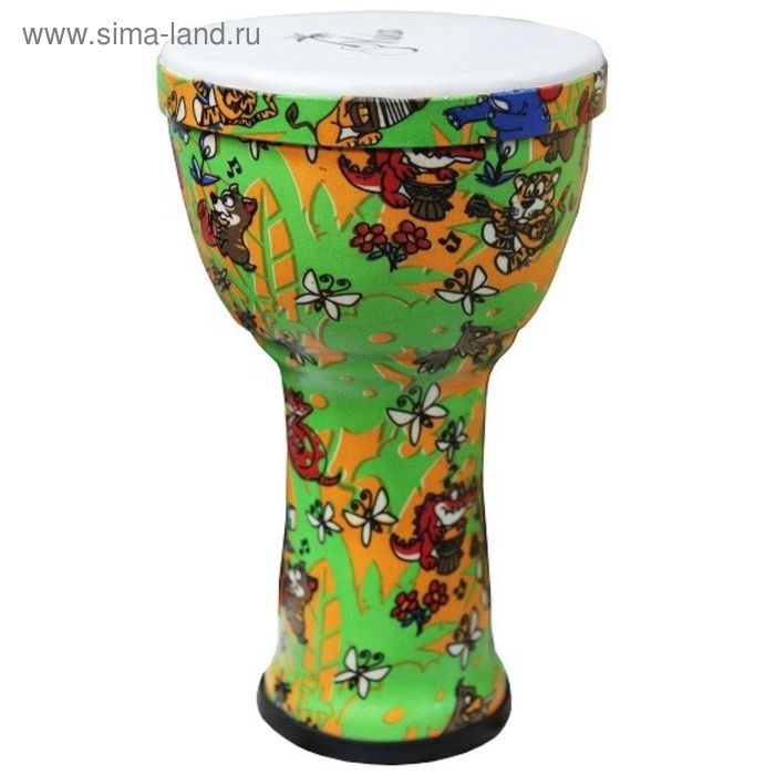 Думбек YUKA DRBE7-11 - Детский барабан - , украшен рисунком, 7