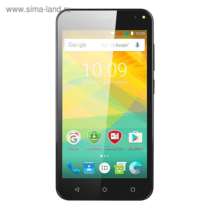 Смартфон PRESTIGIO 3537 Wize NV3 DUO Black 5.0" - Фото 1