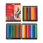 Карандаши цветные акварельные набор 72 Koh-I-Noor Mondeluz3714 + точилка + кисть 2 шт. - Фото 1