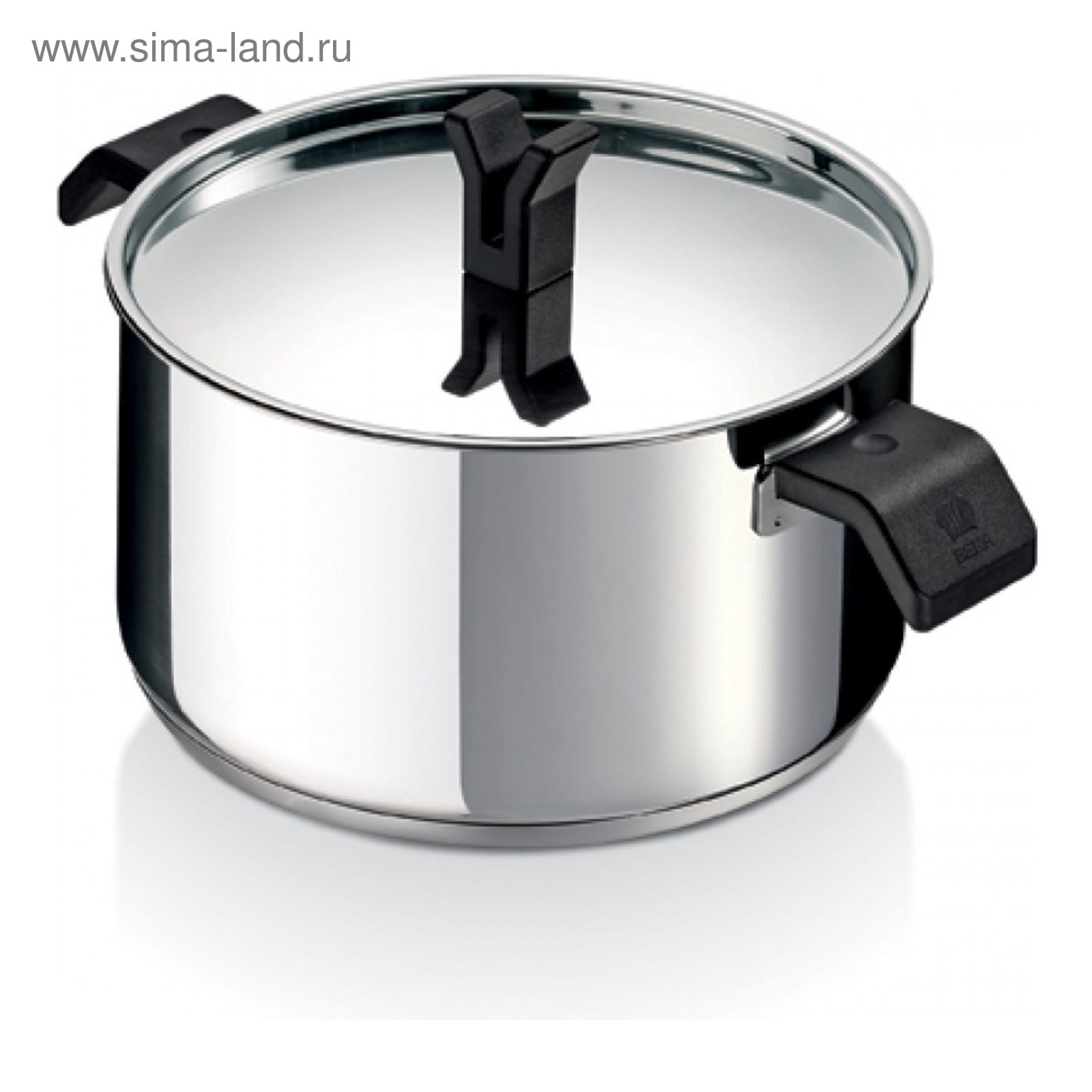 Кастрюля с крышкой Beka Chrono, d= 24 см, 5 л (2343910) - Купить по ...