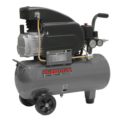 Компрессор Парма K-1500/24КМ, масл. коаксиальный, 1500 Вт, 24 л, 198 л/мин
