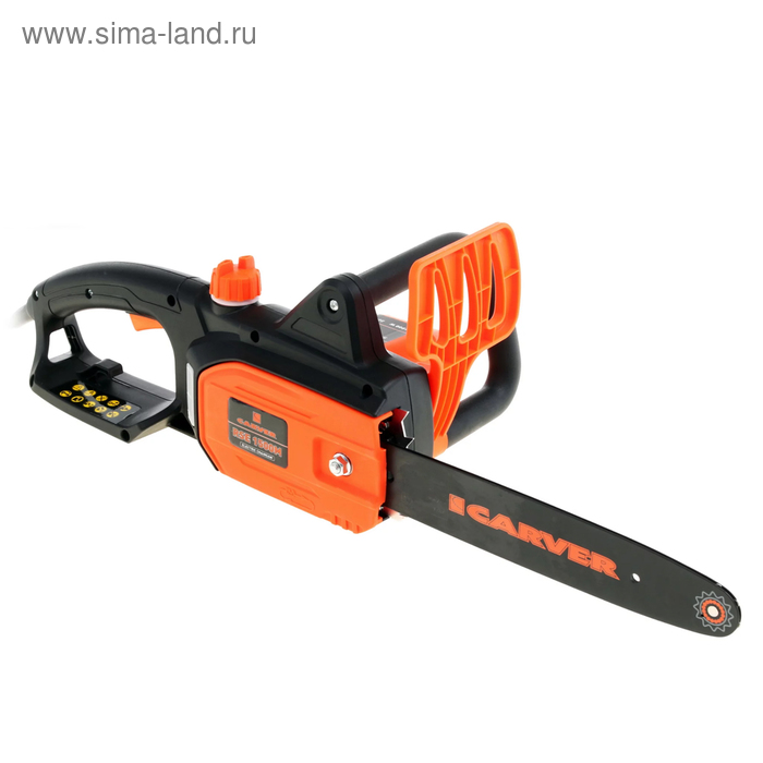 Пила CARVER RSE-1500 М, электрическая, 1000 Вт, 30 см (12"), паз 1.3 мм, шаг 9.3 мм - Фото 1