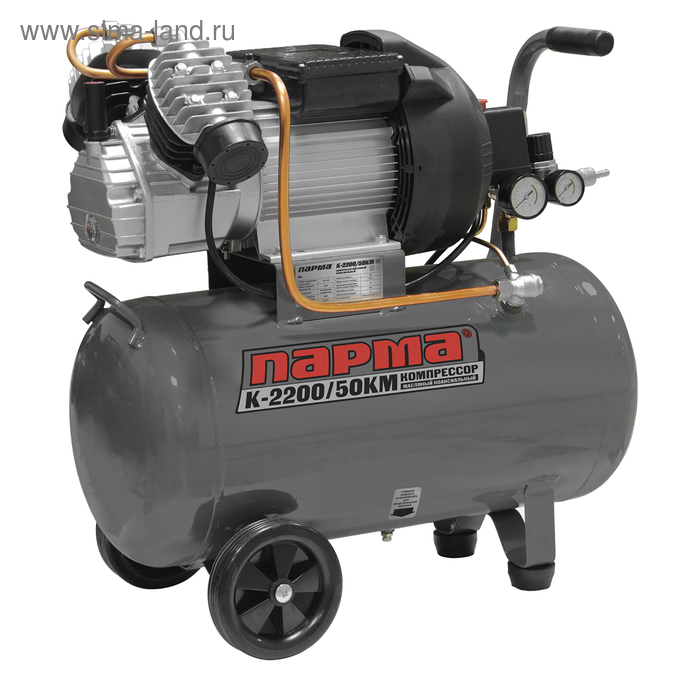 Компрессор Парма K-2200/50КМ, масл. коаксиальный, 2200 Вт, 50 л, 356 л/мин - Фото 1