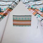 Вигвам «Ацтек» с окном, карманом и флажками, размер 110x110 см, высота 160 см - Фото 8