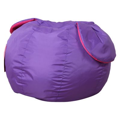 Кресло-мешок Ушастик-Мышка d50/h33 цв фиолетовый/розовый нейлон 100% п/э