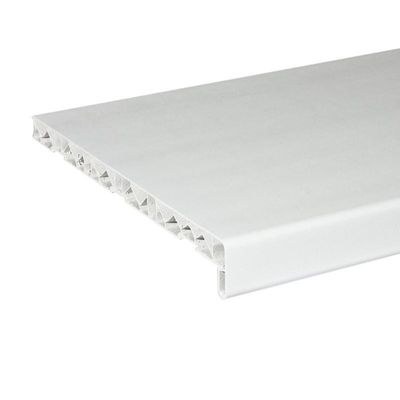 Подоконник пластиковый, 3000×350 мм, цвет белый