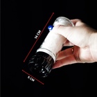 Мельница для специй, пластиковый механизм, 115 мл (45-80 гр), цвет чёрный - Фото 5