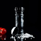 Мельница для специй, пластиковый механизм, 115 мл (45-80 гр), цвет чёрный - Фото 8