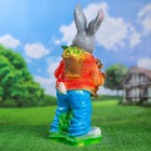 Садовая фигура "Заяц с мишкой" 57см МИКС - фото 24709868