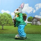 Садовая фигура "Заяц с мишкой" 57см МИКС - фото 24709869