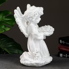 Светящаяся фигура "Ангел с чашей цветов" 15х15х32см - Фото 3
