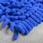 Насадка для плоской швабры «Синель», 40×12 см, цвет синий - Фото 3