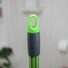 Швабра для мытья пола с прорезиненной телескопической рукояткой 60-140 см, цвет МИКС - Фото 4