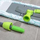 Швабра для мытья пола с прорезиненной телескопической рукояткой 60-140 см, цвет МИКС - Фото 7