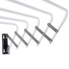 Сушилка для белья настенная, 120 см, белая - Фото 2