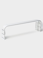 Сушилка для белья настенная, 60 см, белая - Фото 3