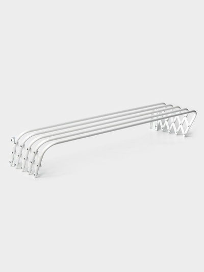 Сушилка для белья настенная, 90 см, белая