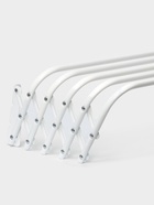 Сушилка для белья настенная, 90 см, белая - Фото 2