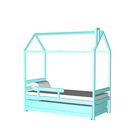 Съёмный борт для кровати-домика, цвет голубой - Фото 2